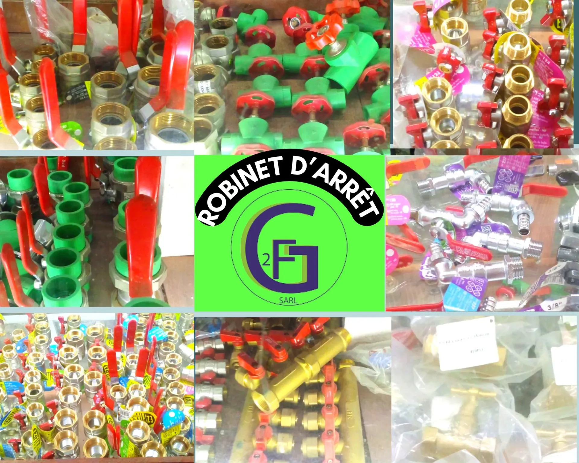 Gamme de Robinets d'Arrêt